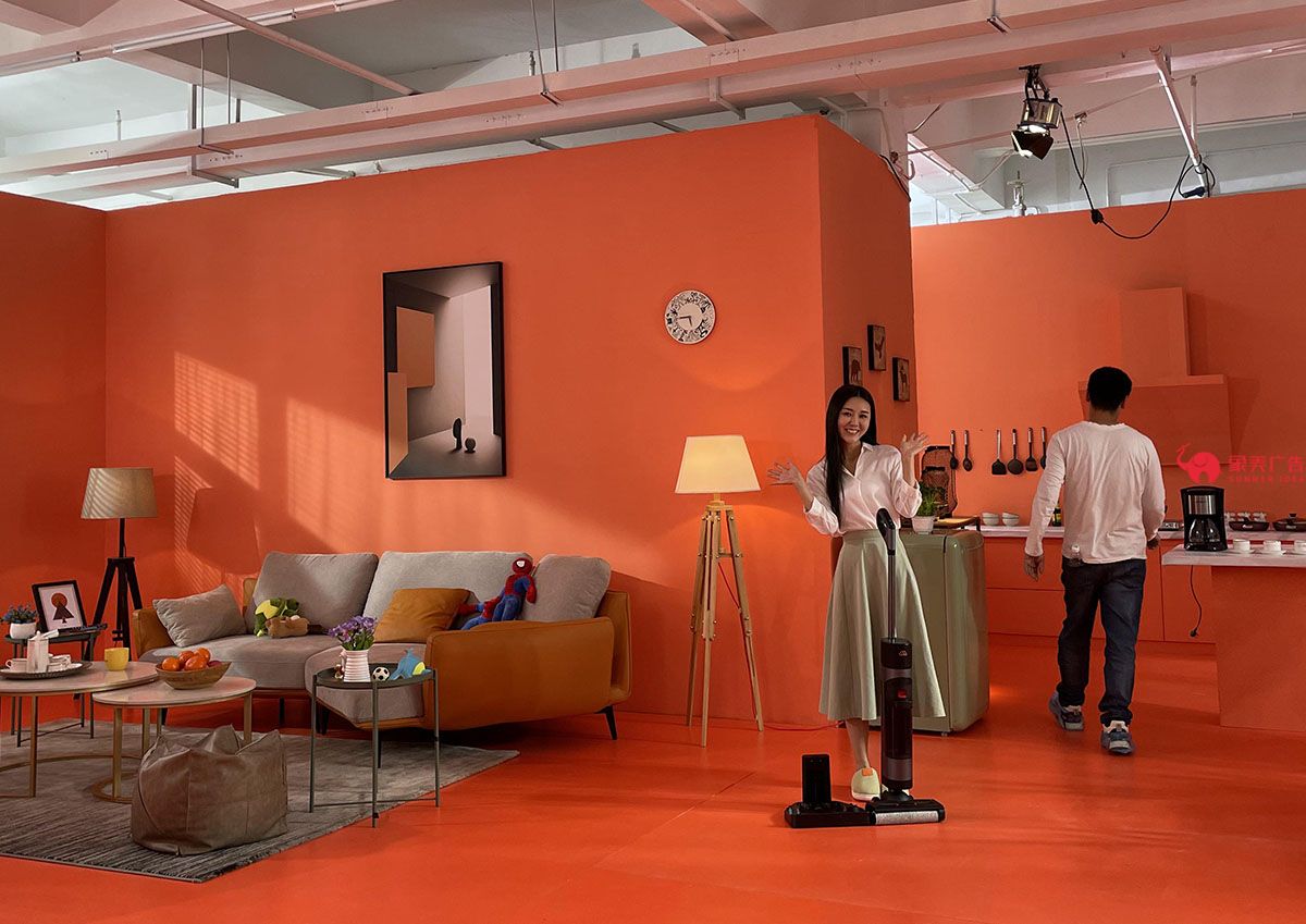 智能清地机产品视频拍摄制作图 智能清地机产品视频拍摄制作图