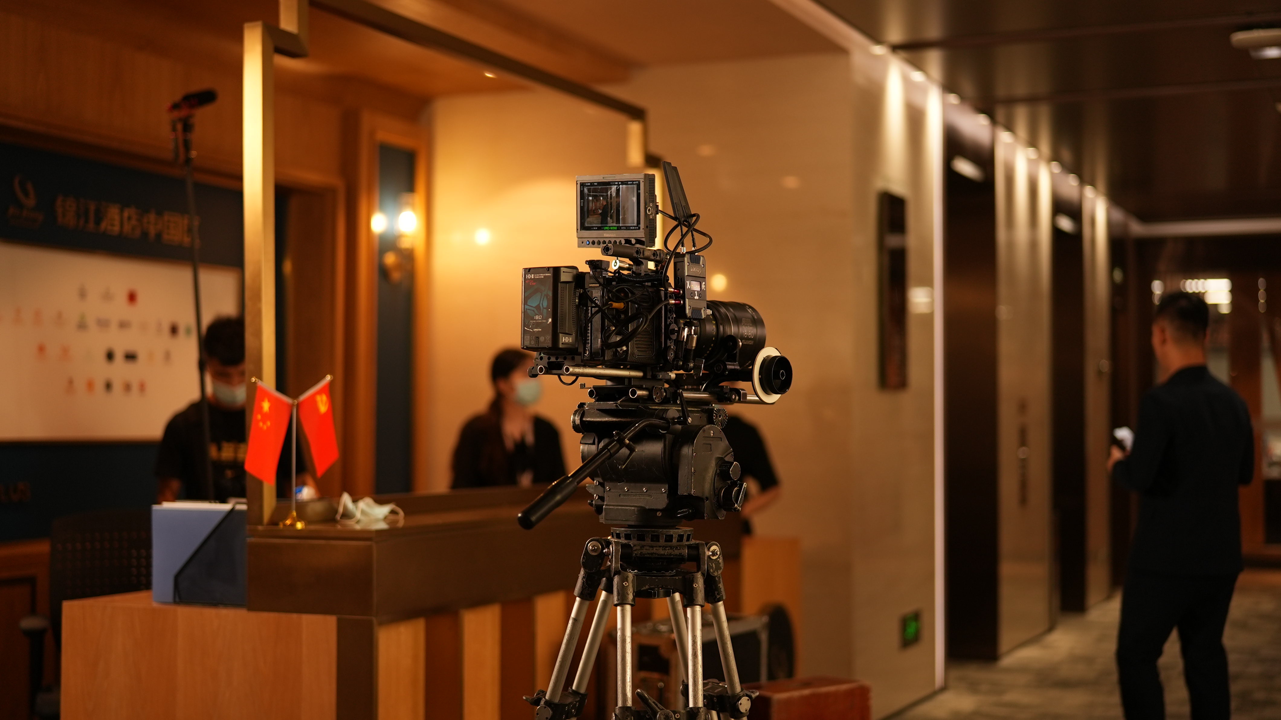 动静结合企业宣传片拍摄效果图